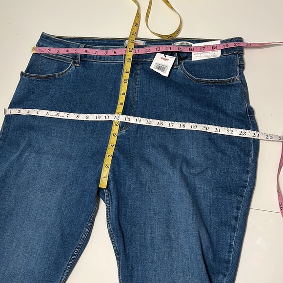 Women’s Wrangler High Rise Unforgettable Skinny Ankle Stretch Jeans Size 24 - Picture 10 of 11